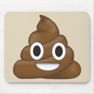 Alfombrilla De Ratón Emoji de poop