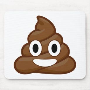 Alfombrilla De Ratón emoji de poop