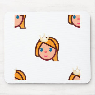 Alfombrilla De Ratón emoji de princesa