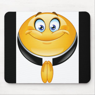 Alfombrilla De Ratón emoji del sacerdote