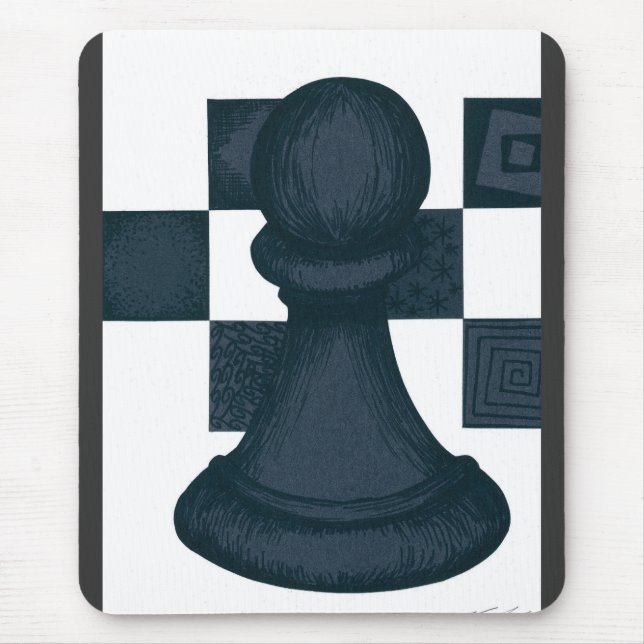 Alfombrilla De Ratón Empeño negro (Frente)