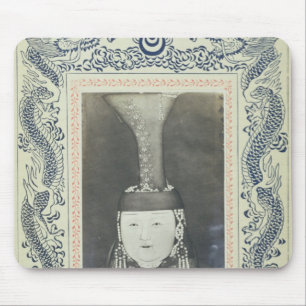 Alfombrilla De Ratón Emperatriz ella Tsu de la dinastía de Yuan