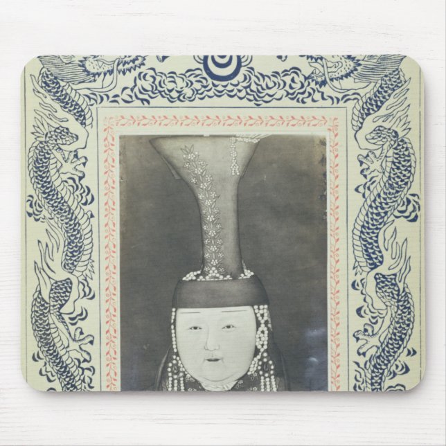 Alfombrilla De Ratón Emperatriz ella Tsu de la dinastía de Yuan (Frente)
