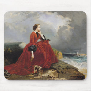 Alfombrilla De Ratón Emperatriz Eugenie en Biarritz, 1858