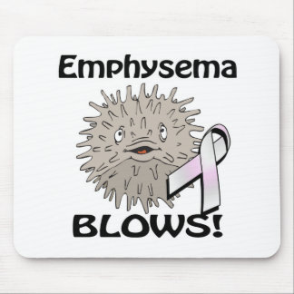 Alfombrilla De Ratón Emphysema Sacude Diseño de Conciencia