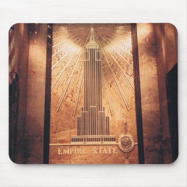 Alfombrilla De Ratón Empire State Building Mouse Pad (Frente)