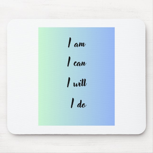 Alfombrilla De Ratón Empoderamiento del teclado del ratón (Frente)