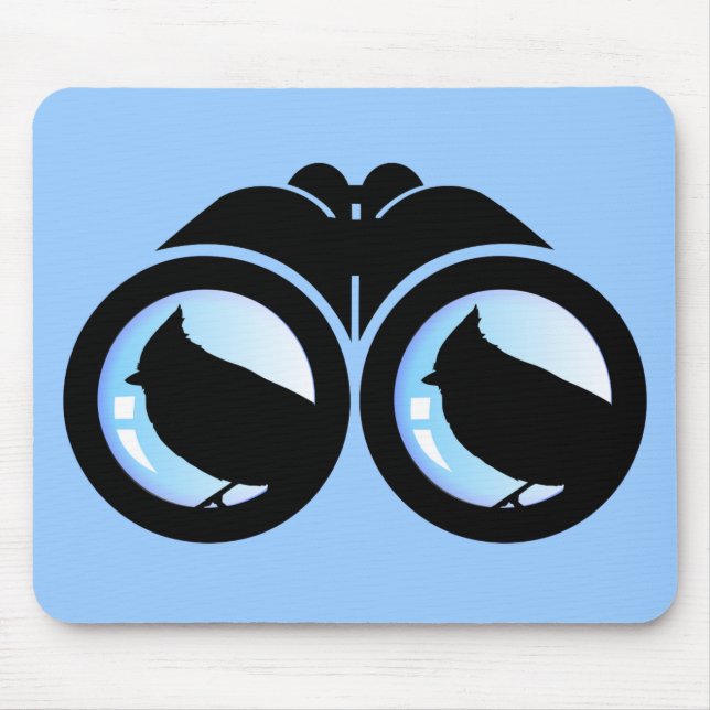 Alfombrilla De Ratón Empollón del pájaro (Frente)