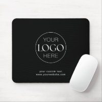 Empresa con logotipo empresarial con marca en negr