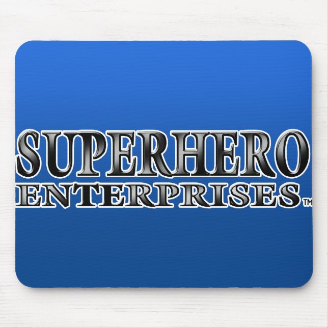 Alfombrilla De Ratón Empresas del super héroe (Frente)