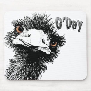 Alfombrilla De Ratón Emu - Día del G