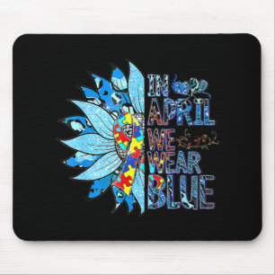 Alfombrilla De Ratón En Abril Usamos Edu Especial De Concienciación Sob