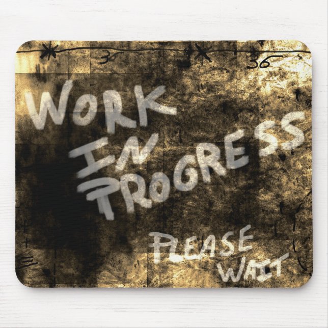 Alfombrilla de ratón en curso (Frente)