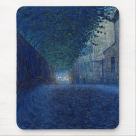 Alfombrilla De Ratón En Dusk (Paisaje nocturno) (Escena nocturna)
