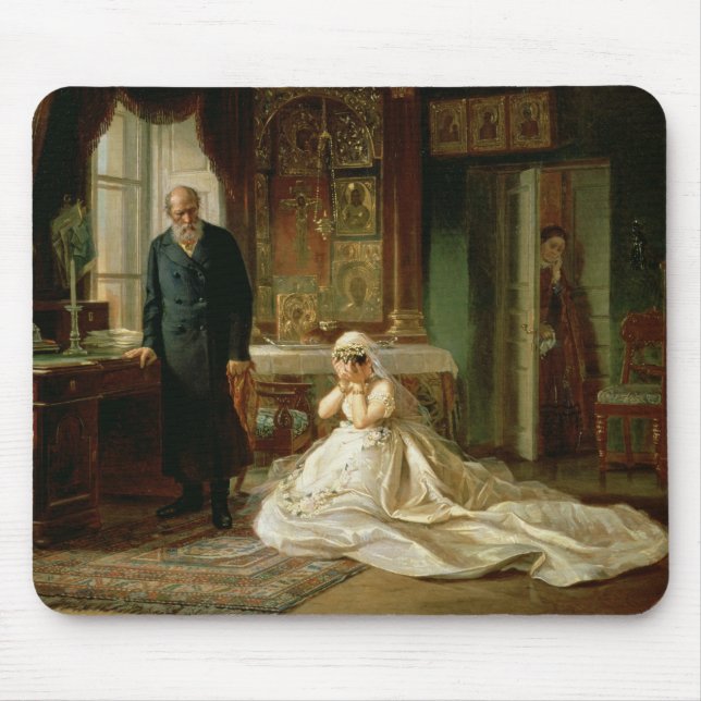 Alfombrilla De Ratón En el altar, 1870s (Frente)