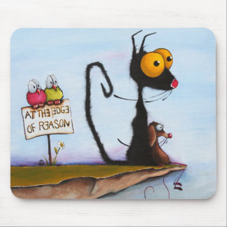 Alfombrilla De Ratón En el borde de la razón