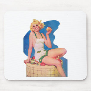 Alfombrilla De Ratón En el carro de Apple