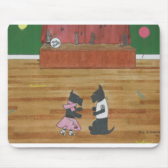 Alfombrilla De Ratón En El Hop-Scotch (Frente)