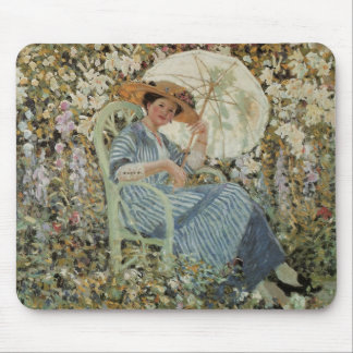 Alfombrilla De Ratón En el jardín, Giverny de Frederick Frieseke