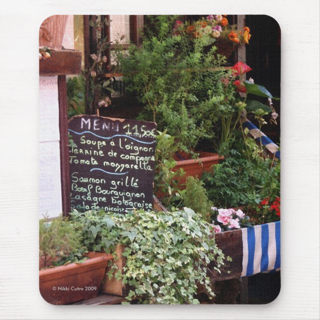 Alfombrilla De Ratón En el menú Mousepad (Frente)