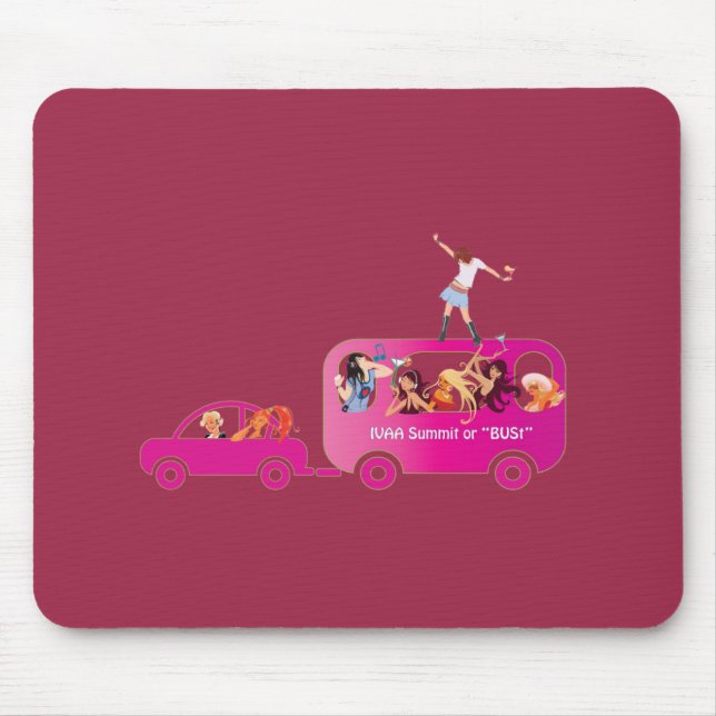 Alfombrilla De Ratón En el mousepad del autobús (Frente)