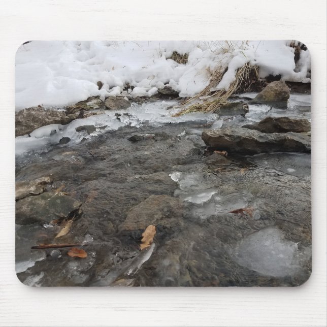 Alfombrilla De Ratón En El Muelle Del Creek (Frente)