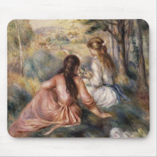 Alfombrilla De Ratón En el prado de Pierre-Auguste Renoir