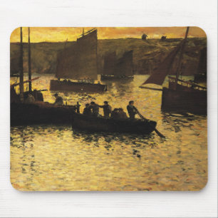 Alfombrilla De Ratón En el puerto, 1895