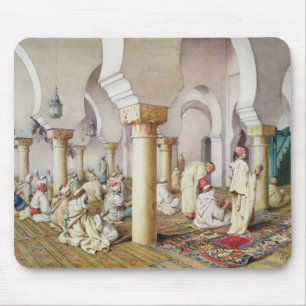Alfombrilla De Ratón En el rezo en la mezquita, 1884