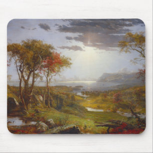 Alfombrilla De Ratón En el río Hudson, 1860 (aceite en lona)