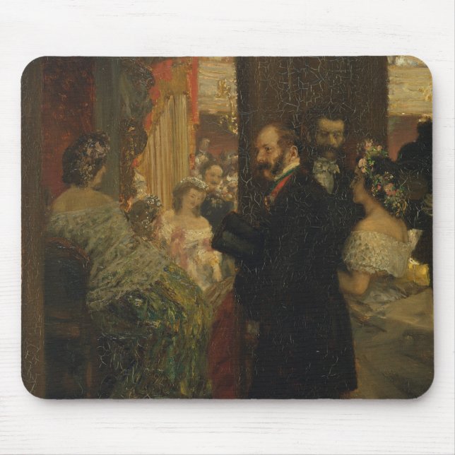 Alfombrilla De Ratón En el teatro de la ópera, 1862 (Frente)