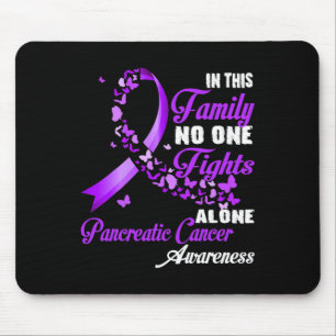 Alfombrilla De Ratón En Esta Familia Nadie Lucha Solo - Pancreatic Can