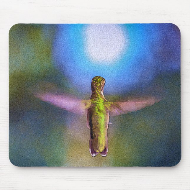 Alfombrilla De Ratón En la luz (Frente)