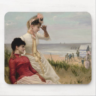 Alfombrilla De Ratón En la playa