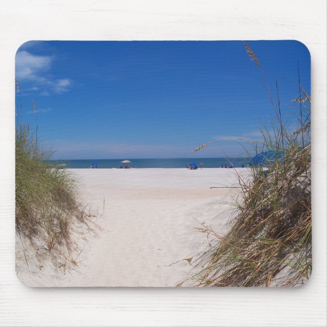 Alfombrilla De Ratón En la playa - mousepad (Frente)