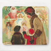 En la ventana de la tienda de juguetes