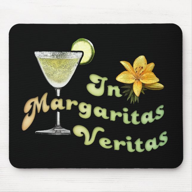 Alfombrilla De Ratón En Margaritas Veritas (Frente)