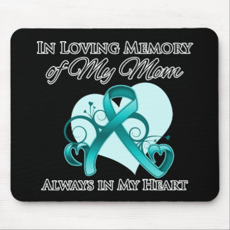Alfombrilla De Ratón En memoria de mi mamá - Cáncer de ovario