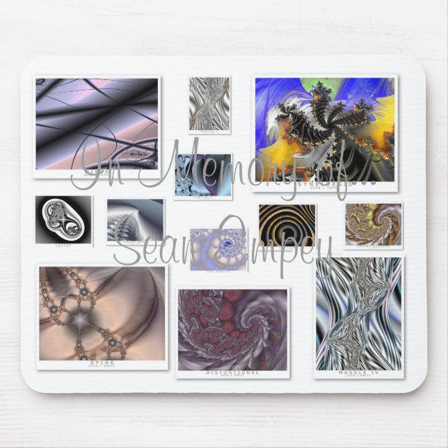 Alfombrilla De Ratón En memoria de mousepad (Frente)