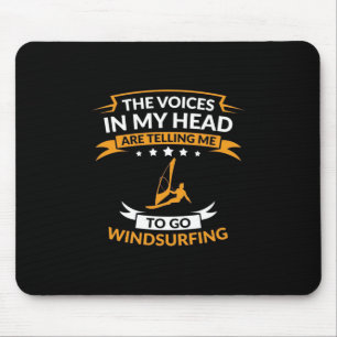 Alfombrilla De Ratón En Mi Cabeza Quiero Ir A Windsurf