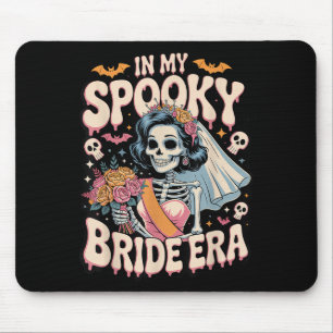 Alfombrilla De Ratón En Mi Era de Novia Espeluznante Halloween Esquelet
