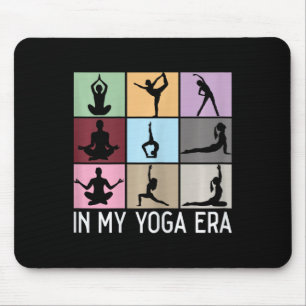 Alfombrilla De Ratón En Mi Era De Yoga Chicas Divertidas Yoga Yogi Mamá