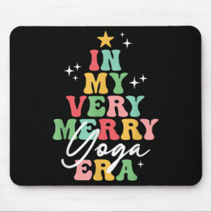 Alfombrilla De Ratón En Mi Era De Yoga, Los Navidades De Yogi Groovy Re