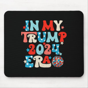 Alfombrilla De Ratón En Mi Era Trump 2024 Disco Groovy Retro Funny Dona