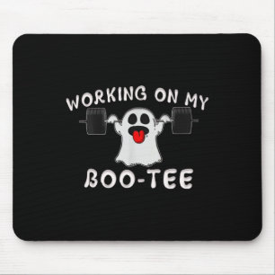 Alfombrilla De Ratón En mi gimnasio Boo Tee Halloween Ghost