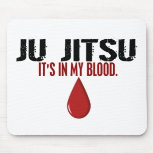 Alfombrilla De Ratón En mi sangre JU JITSU