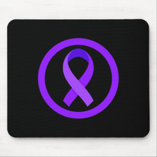 Alfombrilla De Ratón En Noviembre Nosotros Vestimos Morado Conciencia d