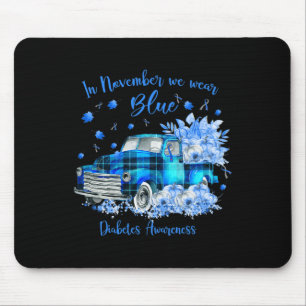 Alfombrilla De Ratón En Noviembre Usamos Azul Para Concienciar Sobre La