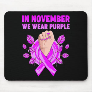 Alfombrilla De Ratón En Noviembre Usamos Mujeres De Conciencia Sobre El