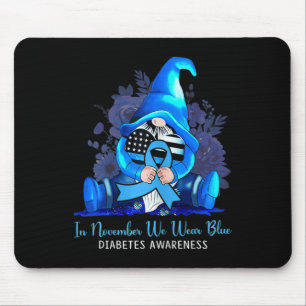 Alfombrilla De Ratón En Noviembre Vivimos Gnomes Azules Sensibilización